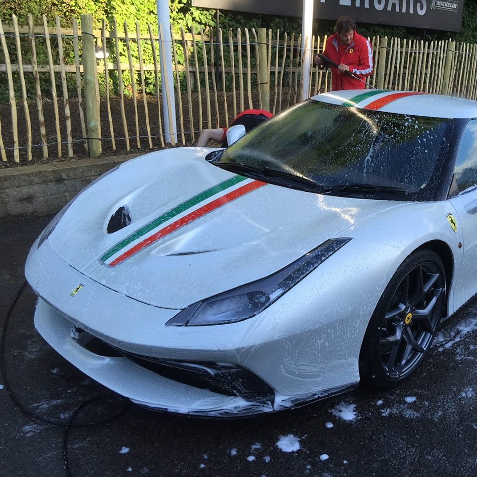 Show Cleaning at the Goodwood FOS